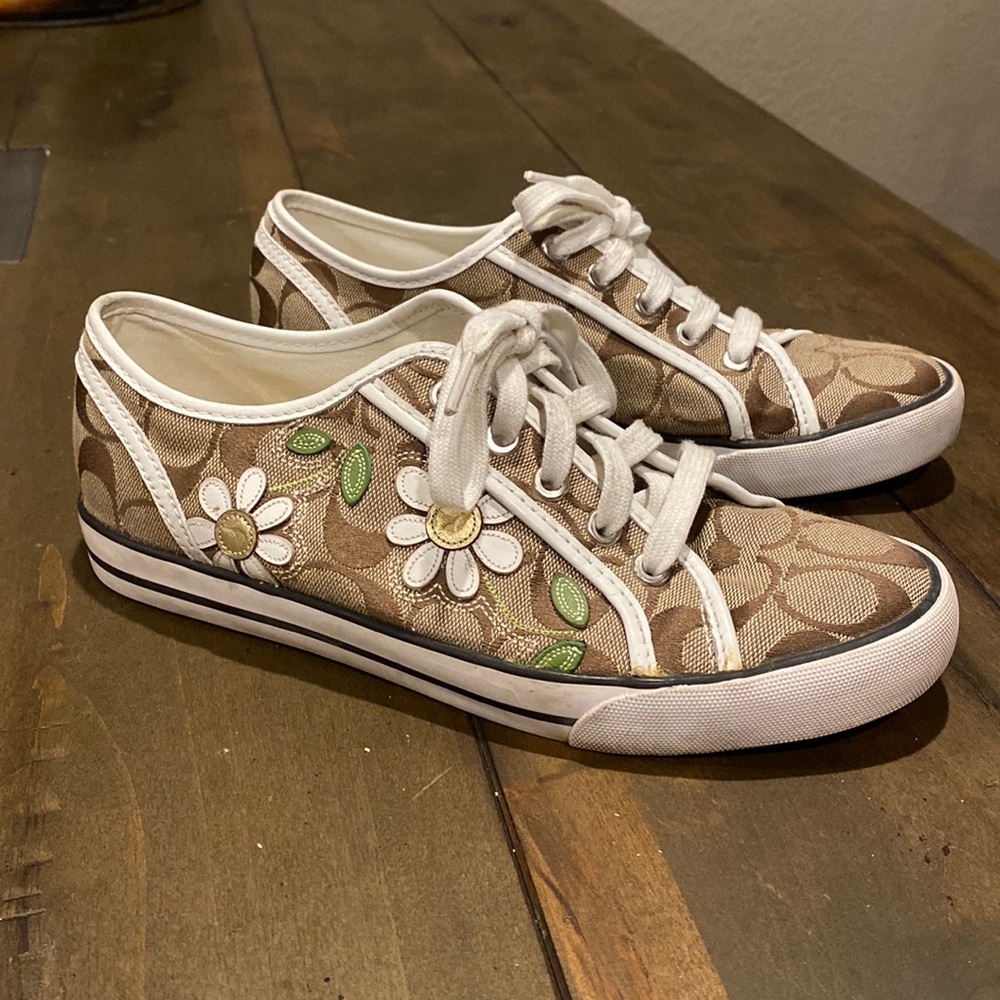 Flower COACH sneakers